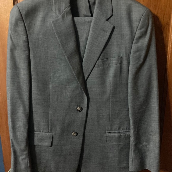 Chaps grey 41R suit - Picture 1 of 2